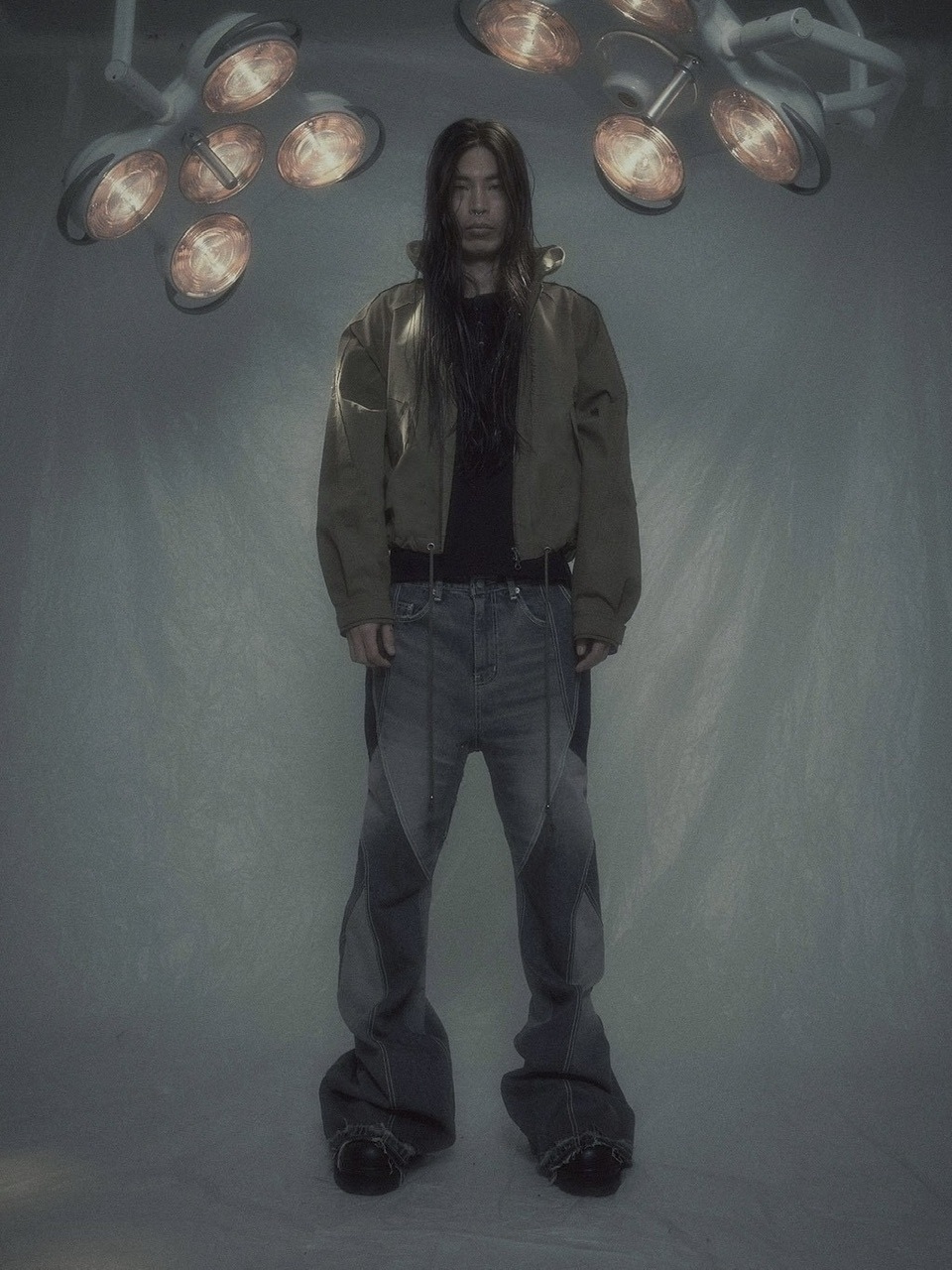 【SURGERY】surgery rebuild denim boot-cut pants / 【サージェリー】サージェリー リビルド デニム ブーツカット パンツ