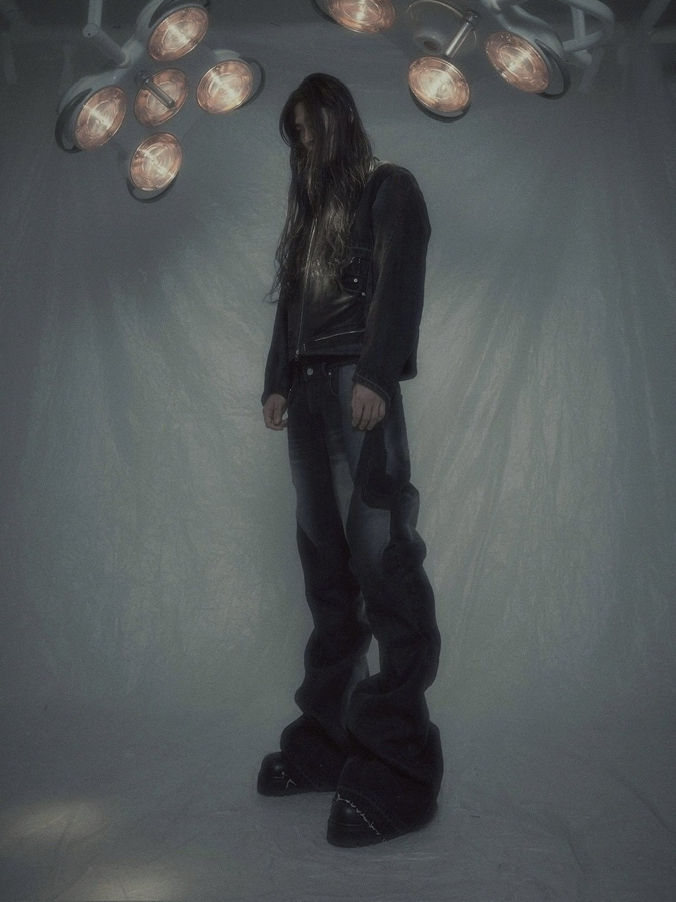 【SURGERY】surgery rebuild denim boot-cut pants / 【サージェリー】サージェリー リビルド デニム ブーツカット パンツ