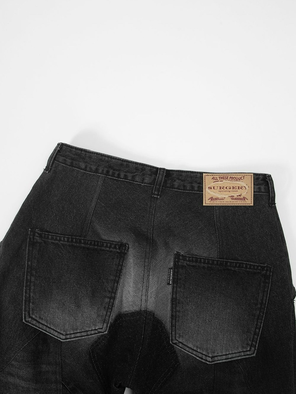 【SURGERY】surgery rebuild denim boot-cut pants / 【サージェリー】サージェリー リビルド デニム ブーツカット パンツ