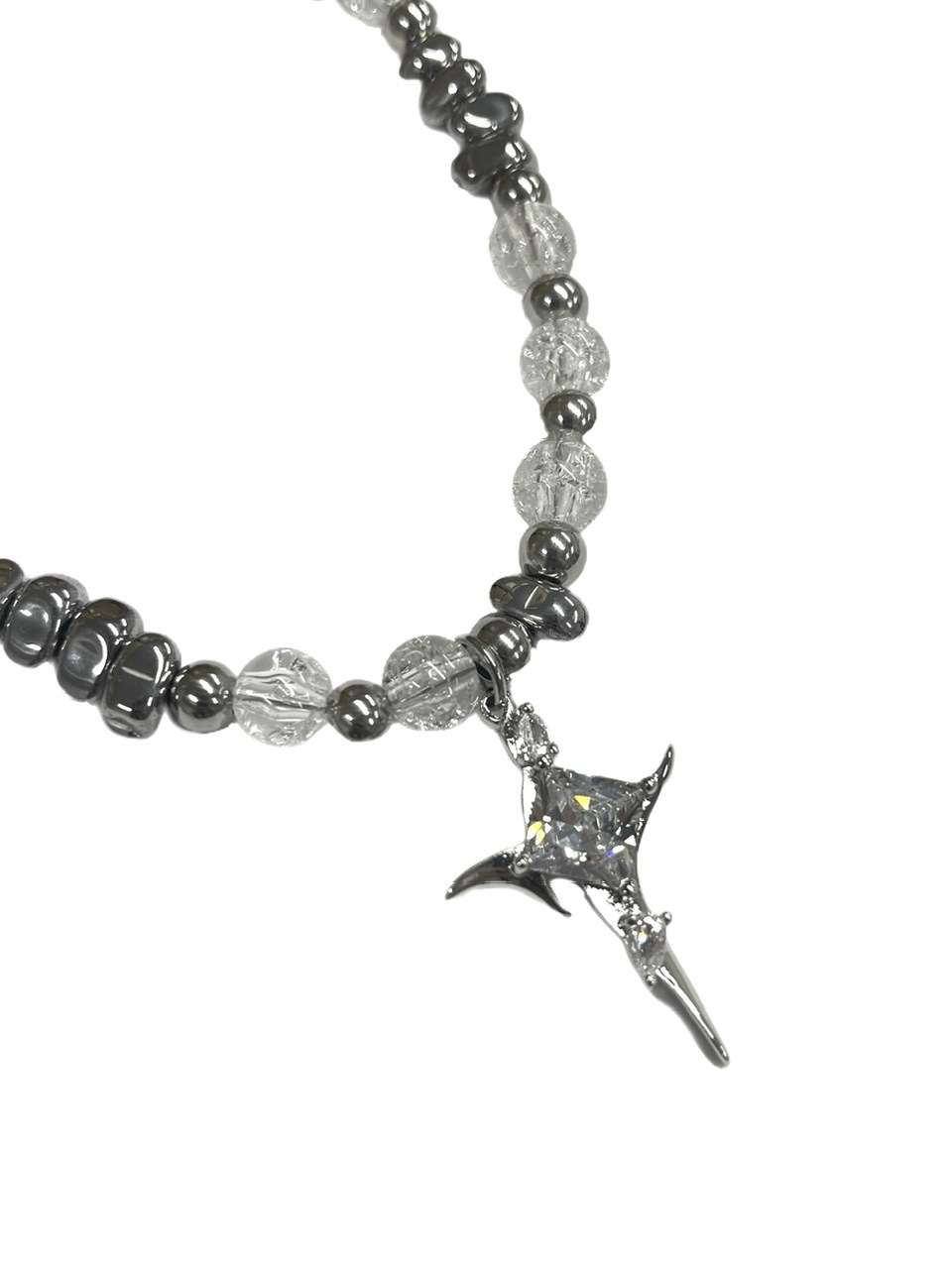 受注制【Never mind the XU】galaxy stone necklace / 【エックスユー