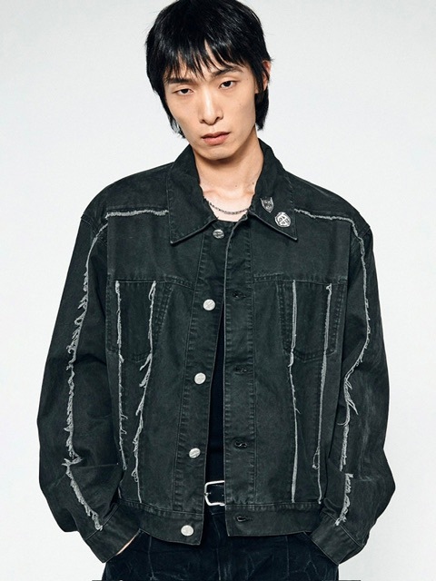★NOMANUAL★R.E TRUCKER JACKET NOMANUAL】R.E TRUCKER JACKET | OUR BRAND,NOMANUAL | PRESSING