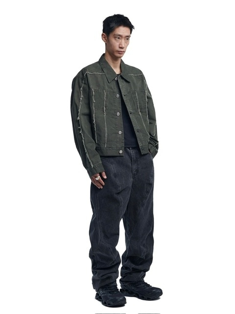 ★NOMANUAL★R.E TRUCKER JACKET NOMANUAL】R.E TRUCKER JACKET | OUR BRAND,NOMANUAL | PRESSING