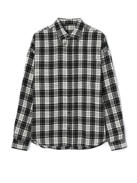 DNSR】Oversized flannel check shirt | OUR BRAND,DNSR | PRESSING
