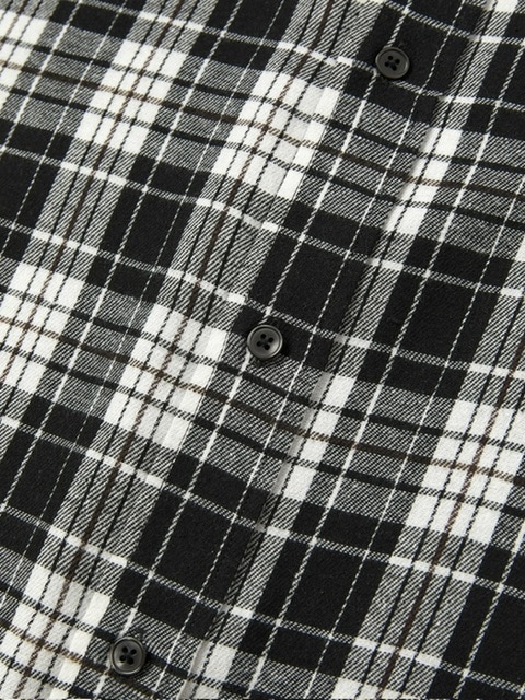 DNSR】Oversized flannel check shirt | OUR BRAND,DNSR | PRESSING