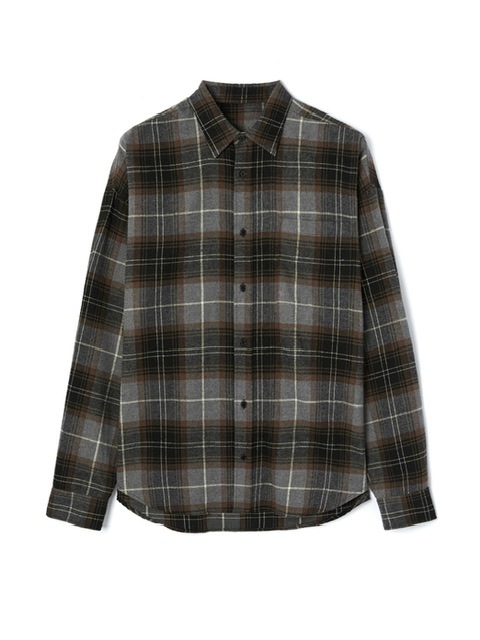 DNSR】Oversized flannel check shirt | OUR BRAND,DNSR