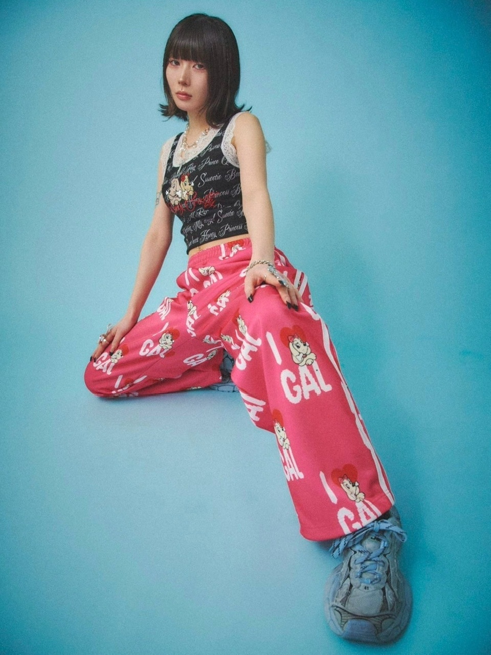 GALFY】I♡GALジャージパンツ | OUR BRAND,GALFY | PRESSING WEB SHOP