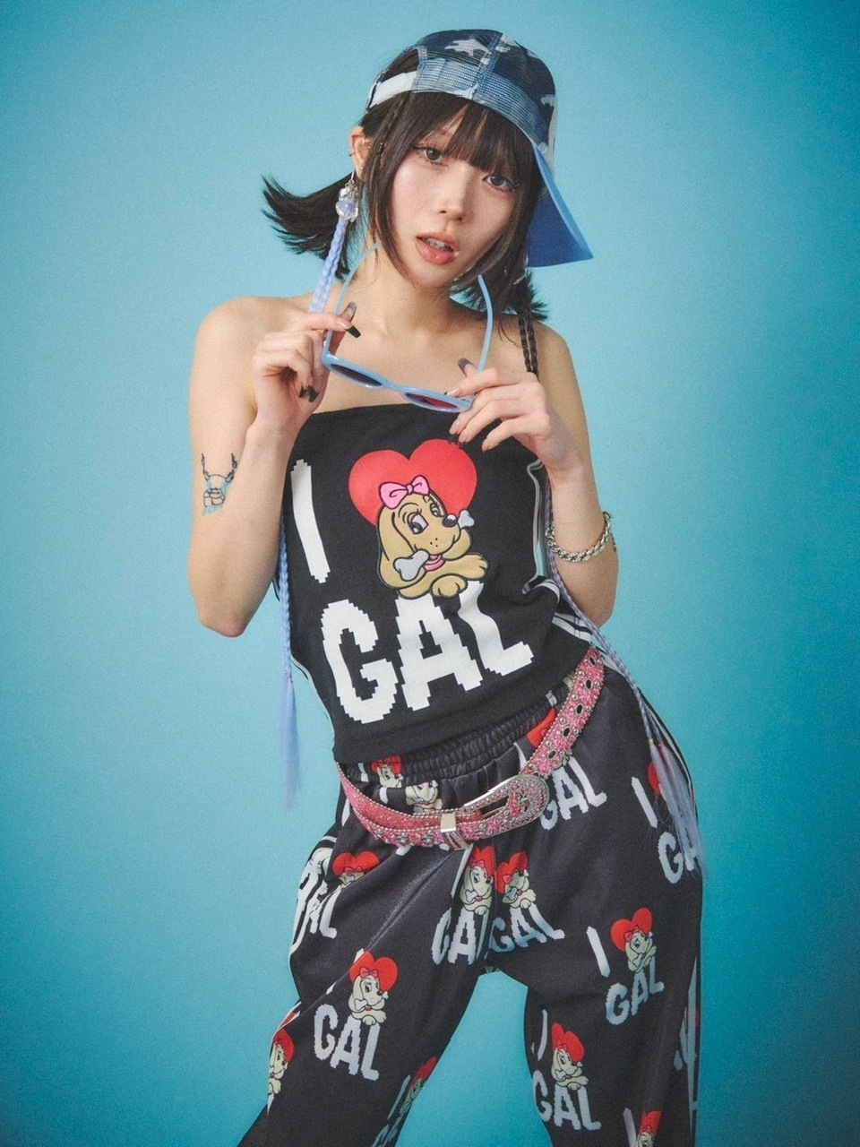 GALFY】I LOVE GALジャージパンツ（その他パンツ）｜GALFY