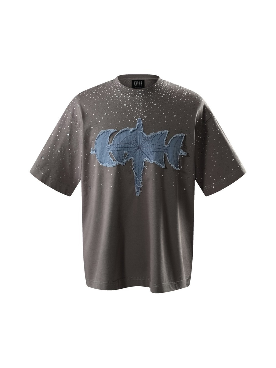 The Boy Has No Patience】LUMINOUS DAWN RHINESTONE TEE / 【ザボーイ