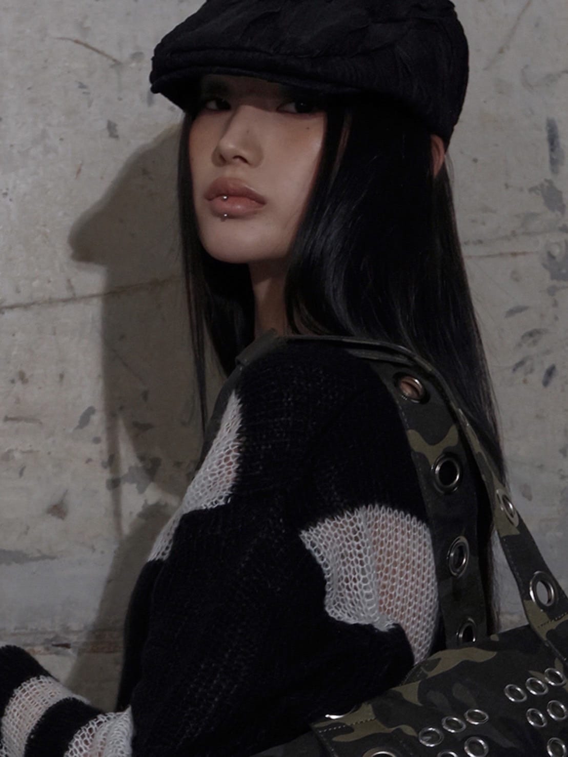 ファンシークラブ　ハンチング帽 FANCY CLUB】LACE BANDING HUNTING CAP / 【ファンシークラブ】レース