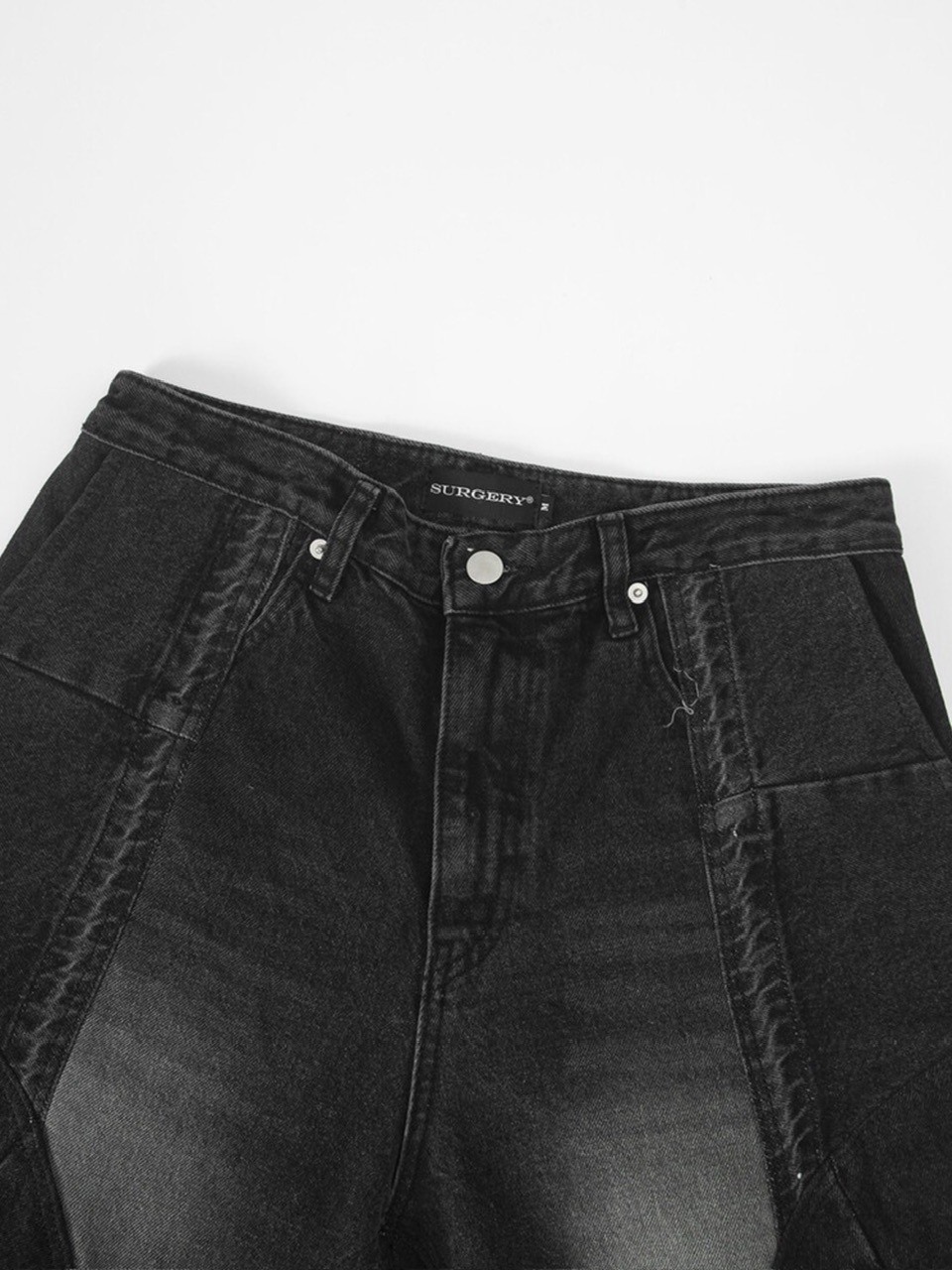 【SURGERY】surgery rebuild denim wide pants / 【サージェリー】サージェリー リビルド デニム ワイド パンツ