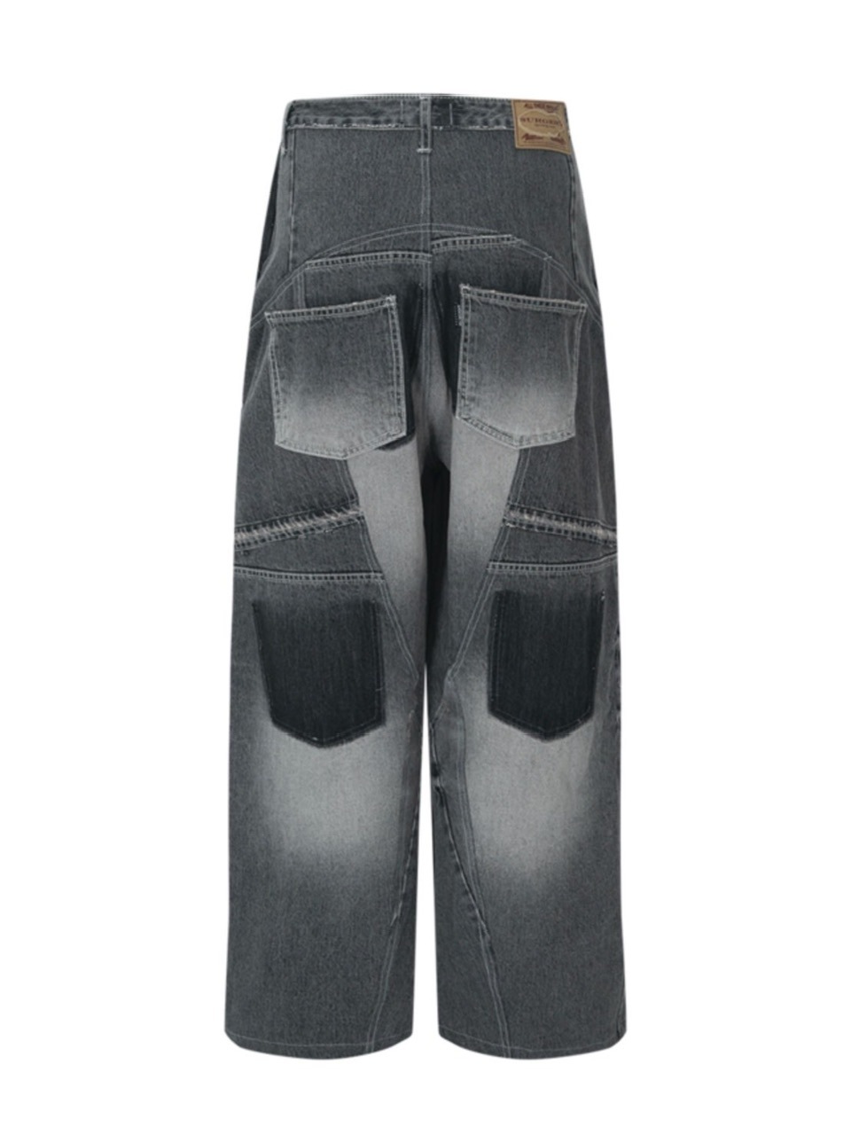 【SURGERY】surgery rebuild denim wide pants / 【サージェリー】サージェリー リビルド デニム ワイド パンツ