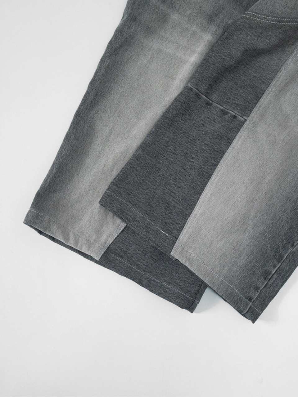 【SURGERY】surgery rebuild denim wide pants / 【サージェリー】サージェリー リビルド デニム ワイド パンツ