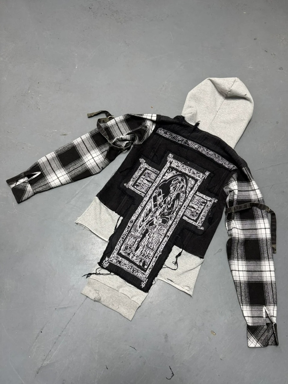 Reckless Scholars】RE:WORK DENIM FLANNEL TRYCKER / 【レックレス
