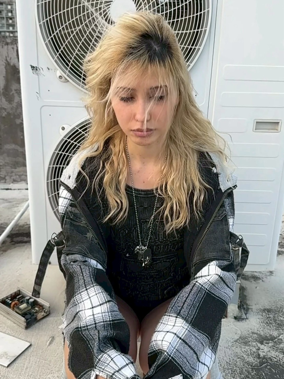 Reckless Scholars】RE:WORK DENIM FLANNEL TRYCKER / 【レックレス