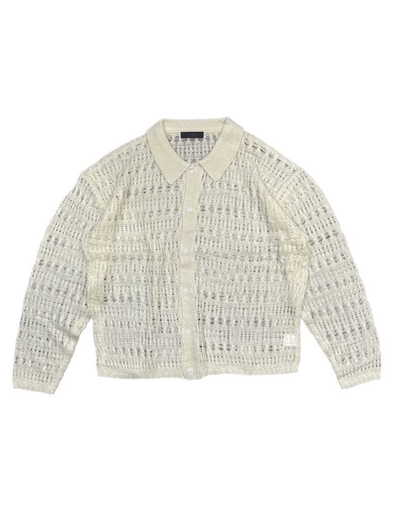 THE SHISHIKUI Mix cardigan/D.GRAY 【公式通販】