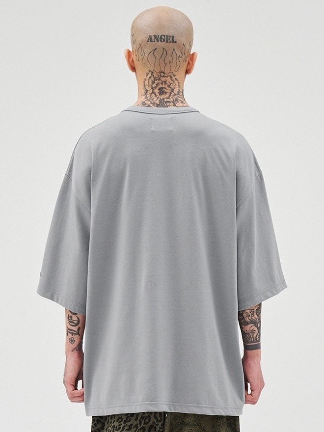 AJOBYAJO】Shadow Boxing Applique T-Shirt | OUR BRAND