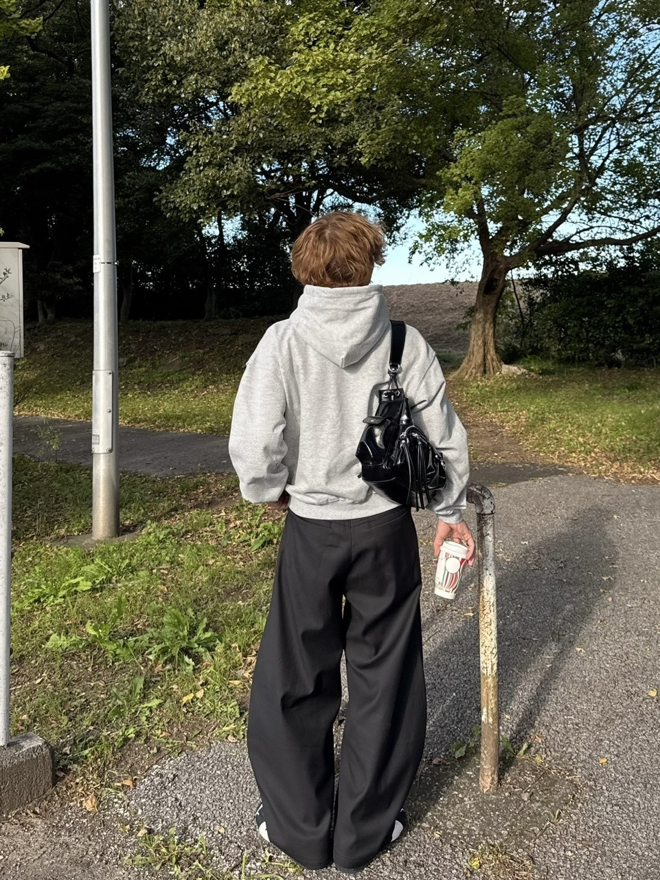 受注制【RENOL】multi pocket leather bag