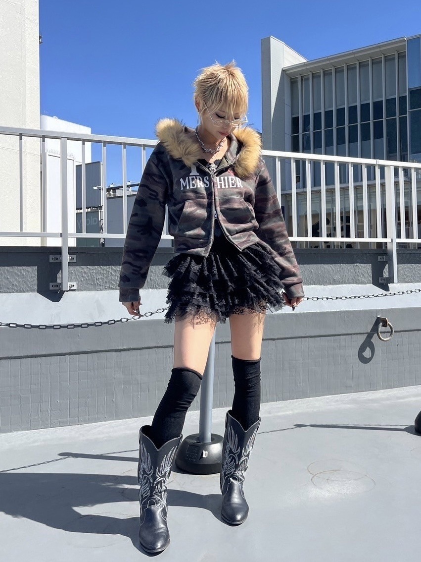 Never mind the XU【nmtc +】fur zip up パーカー 受注制【Never mind the XU】fur hoodie (2color) | OUR BRAND
