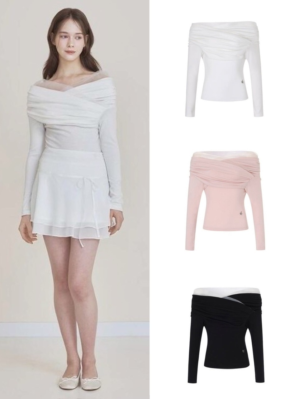 NOTYOURROSE】Sana top | OUR BRAND,NOT YOUR ROSE | PRESSING WEB SHOP