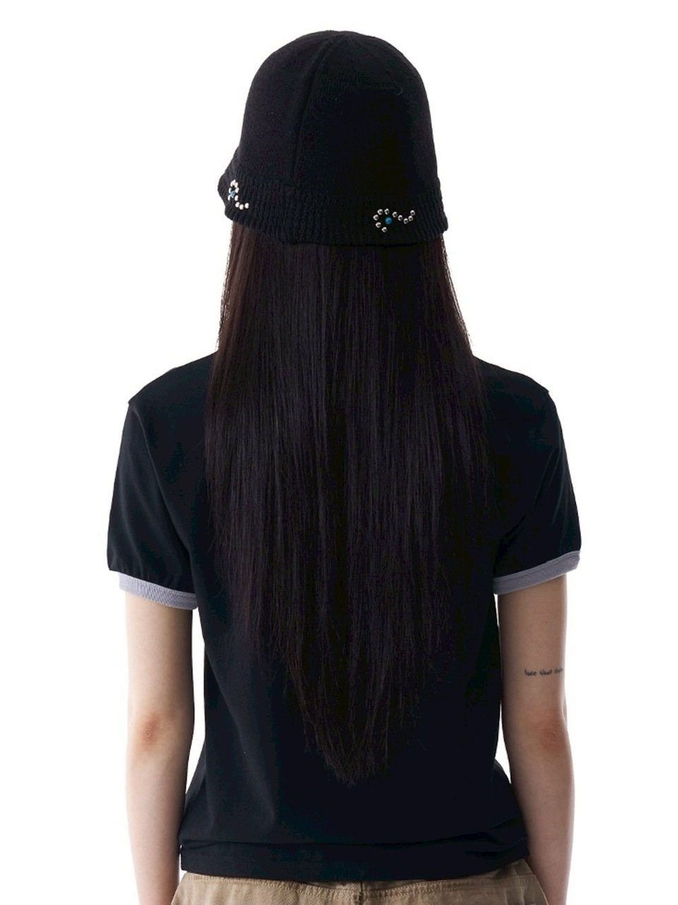 AAKAM】Multi Studded Knit Bucket Hat | OUR BRAND,AAKAM | PRESSING