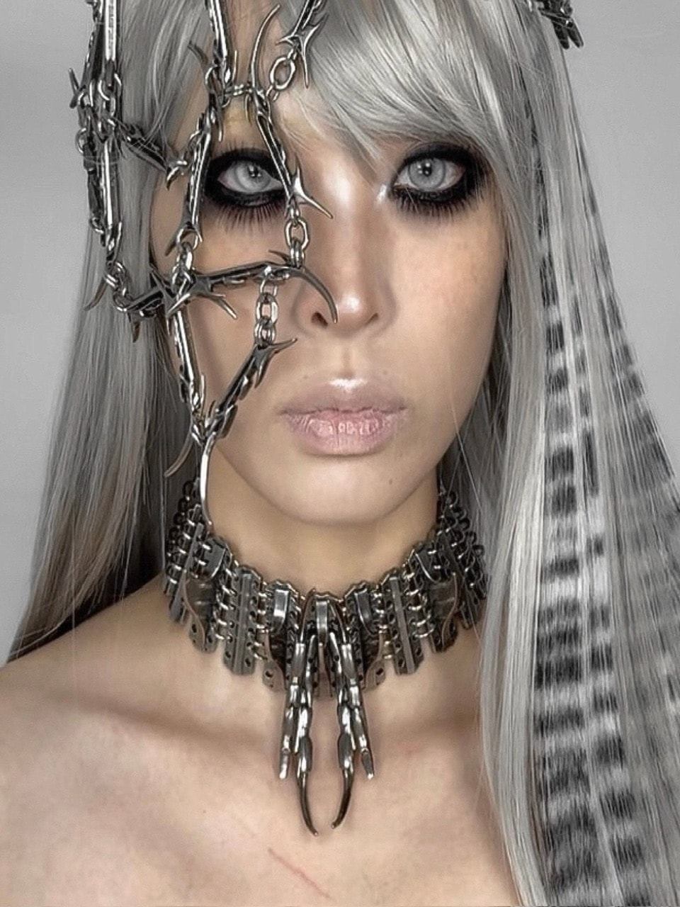 IIIMIII】Armor Choker Necklace / 【イアミ】アーマーチョーカー