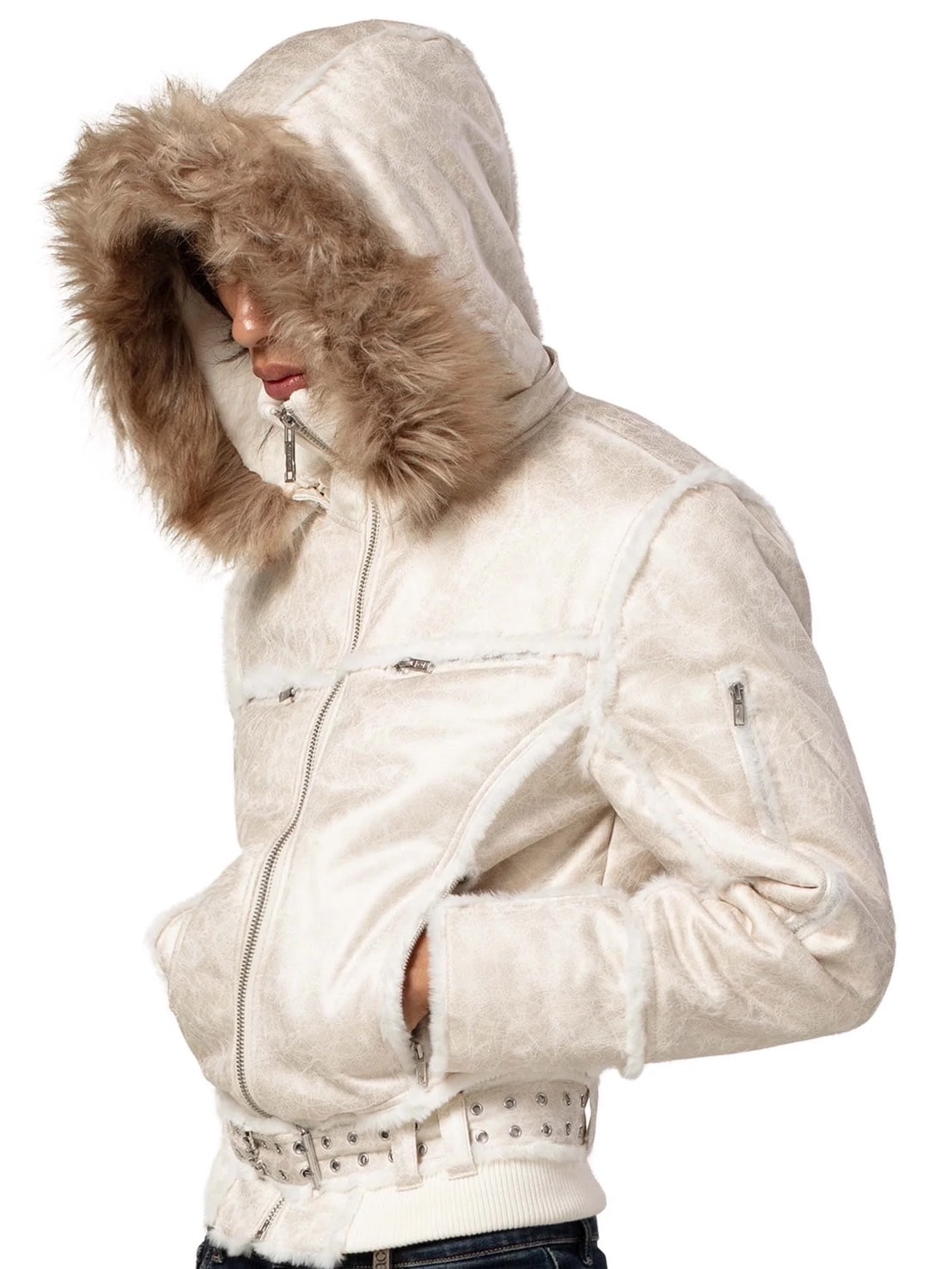 RACER WORLDWIDE】Sheep Skin Jacket / 【レーサーワールド