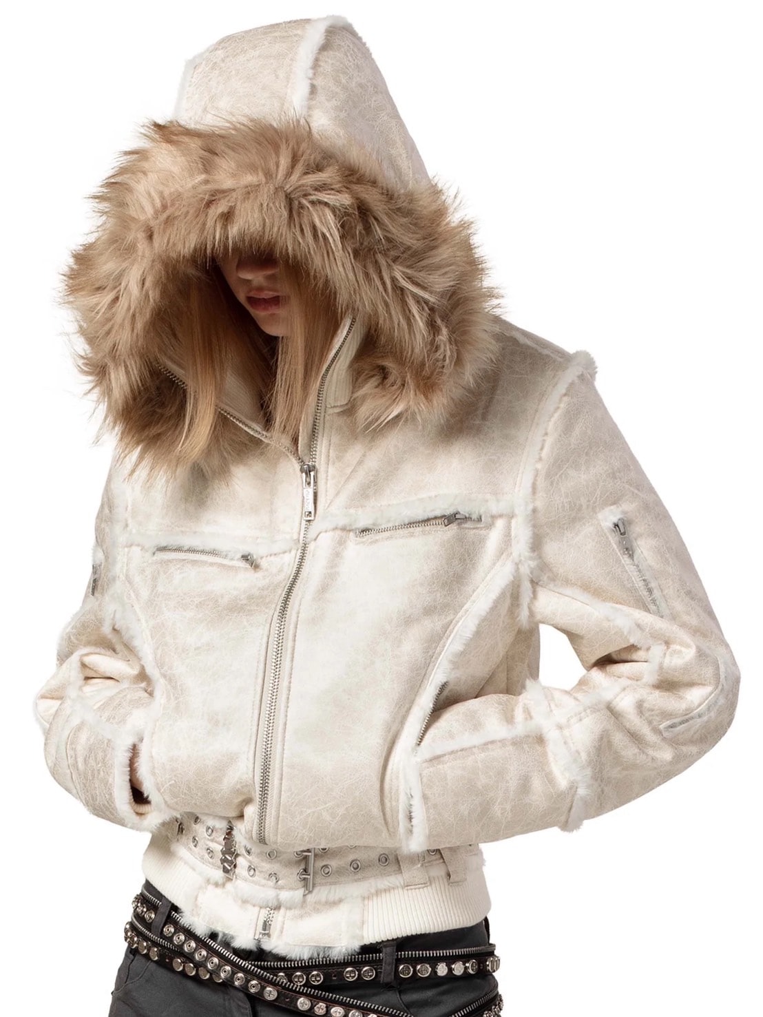racerworldwide ファージャケット RACER WORLDWIDE】Sheep Skin Jacket / 【レーサーワールド