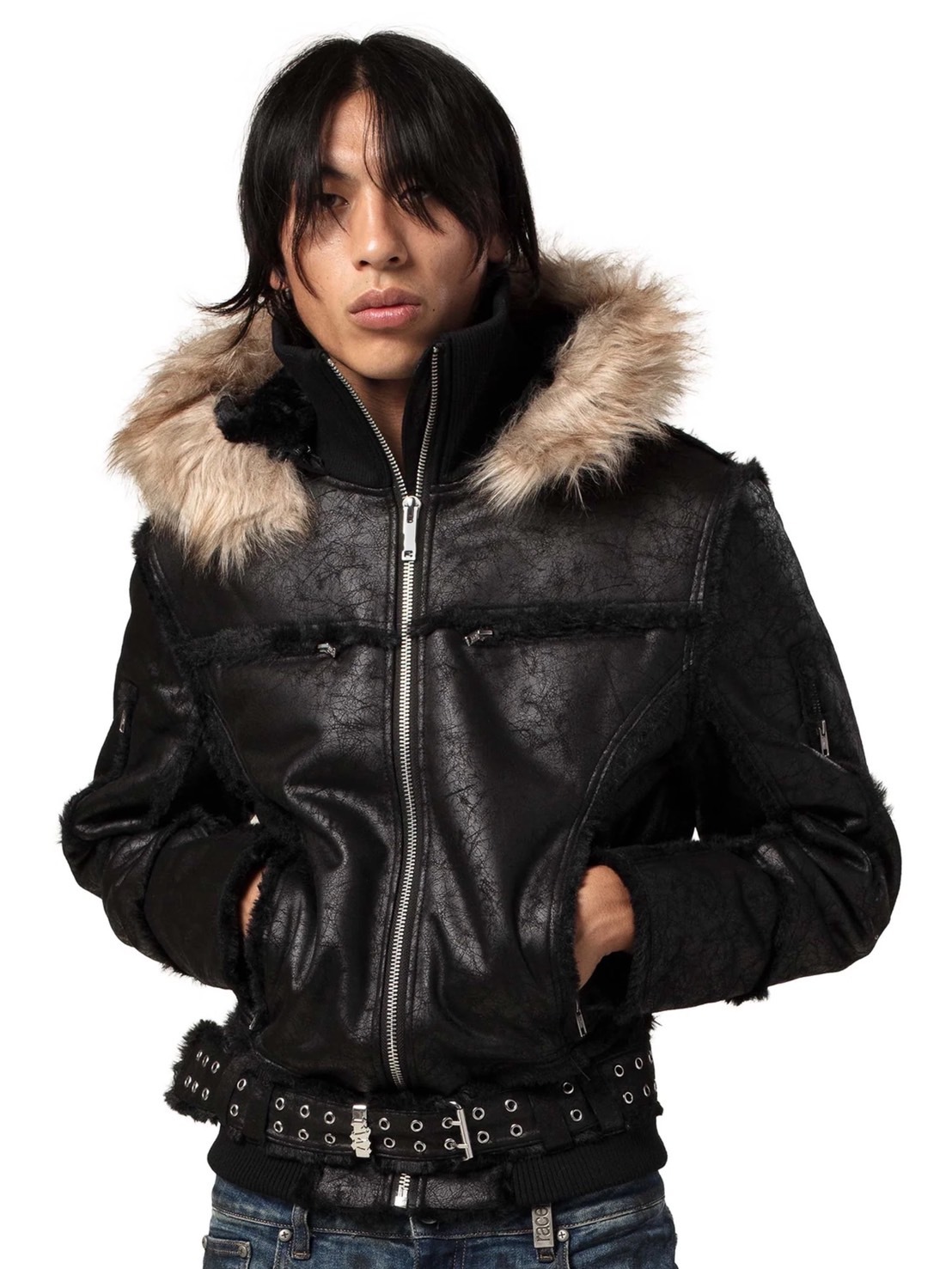 ジャケット・アウター Racer Worldwide sheep skin jacket RACER WORLDWIDE】Sheep Skin Jacket / 【レーサーワールド