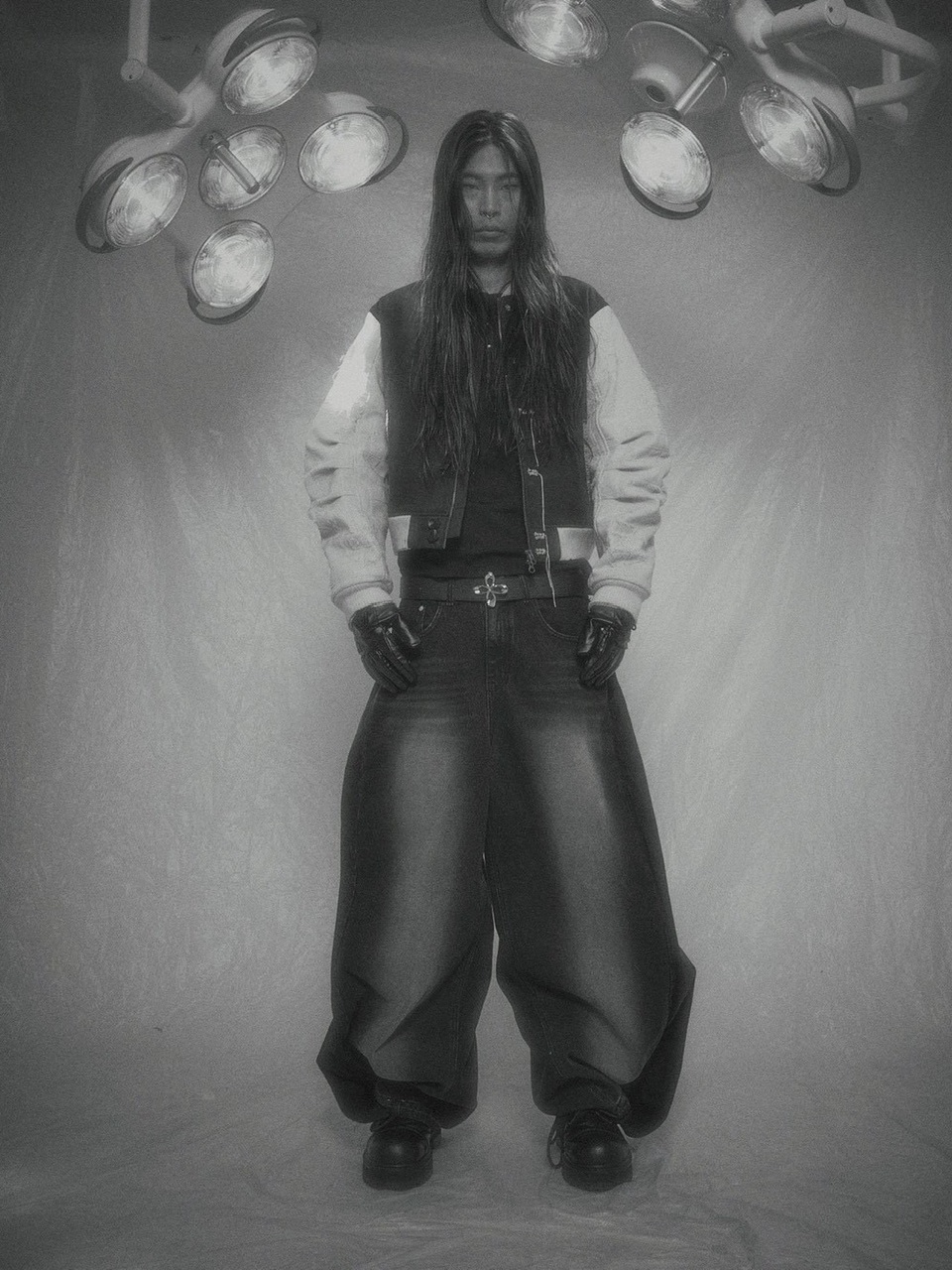 【SURGERY】surgery double folding over wide baggy jeans ver.2 / 【サージェリー】サージェリーダブルフォールディングオーバーワイドバギージーンズ バージョン.2