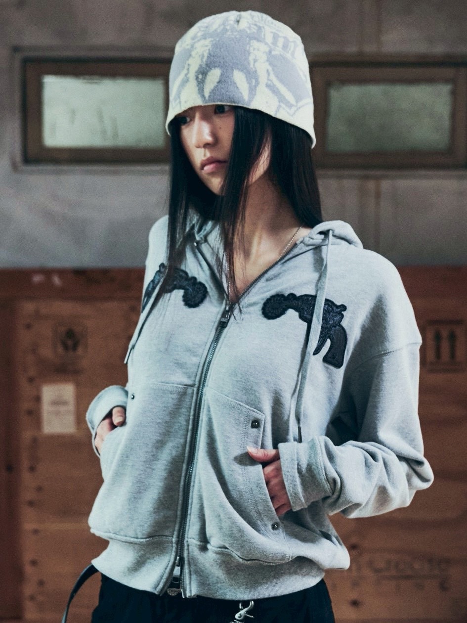 AAKAM】Vintage Graphic Jacquard Beanie | OUR BRAND,AAKAM