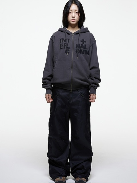 THE COLDEST MOMENT ♥ TCM internal hooded zip-up THECOLDESTMOMENT】TCM internal hooded zip-up | OUR BRAND