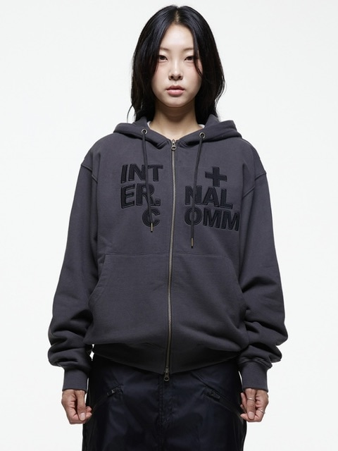 トップス LIFE MANIA MENTAL SUPPORT ZIP HOODIE LIFEMANIA MENTAL SUPPORT ZIP HOODIE