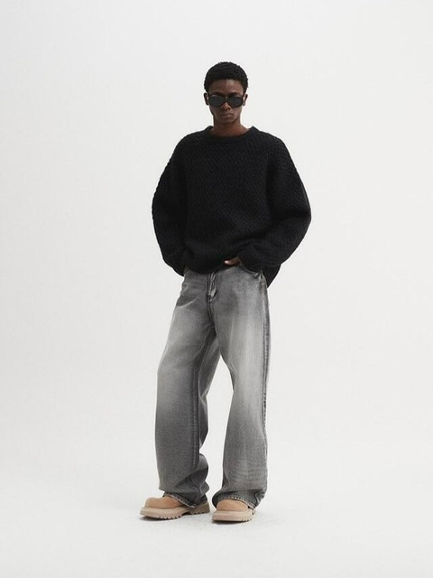 ニット・セーター DNSR Xweave knit black 24FW DNSR】X-weave knit | OUR BRAND,DNSR | PRESSING WEB SHOP