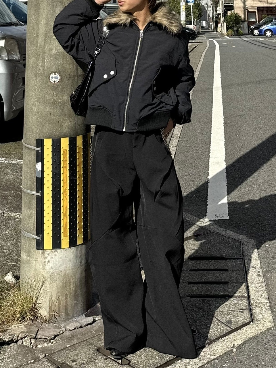 RENOL】deform wide slacks (2color) 受注制【RENOL】deform wide slacks (2color) | OUR BRAND,RENOL