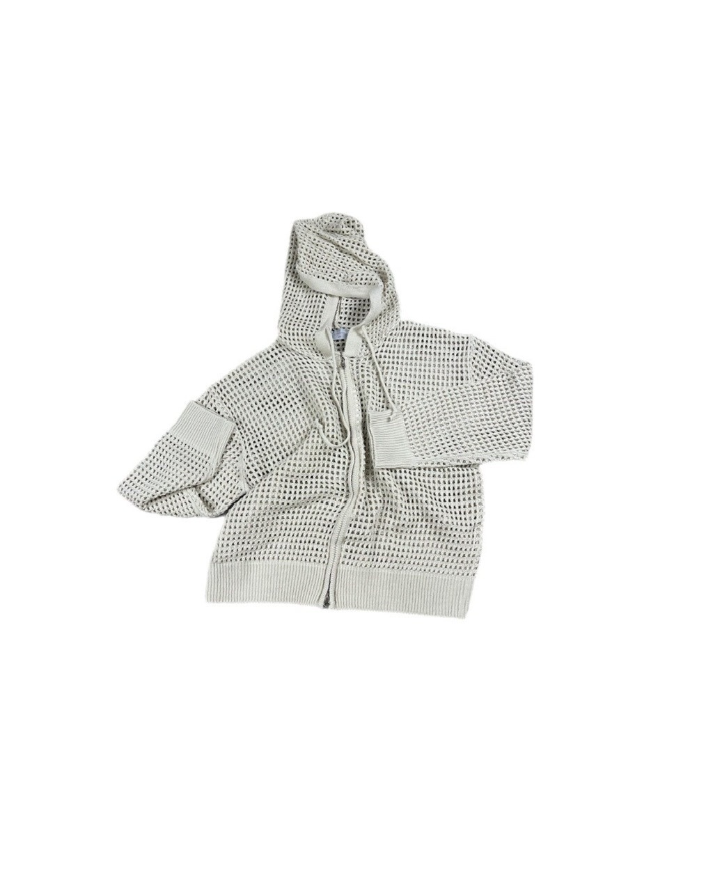 受注制【Chikashitsu +】mesh zip hoodie (5color) / 【ネバーマインド