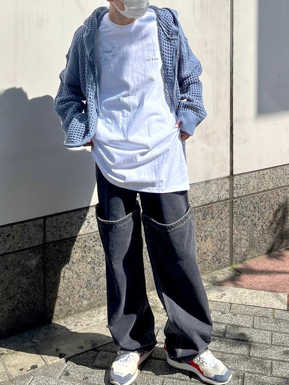 受注制【Chikashitsu +】mesh zip hoodie 受注制【Chikashitsu +】mesh zip hoodie (5color) / 【エックス