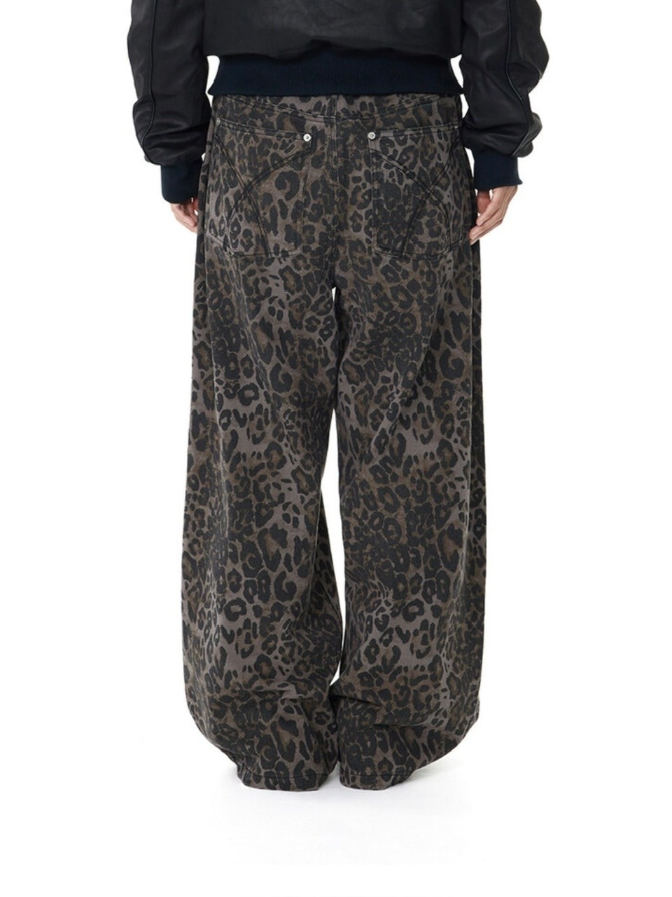 【AAKAM】Leopard Pattern Cotton Pants ★韓国人気★ 追跡付 AAKAM】Leopard Pattern Cotton Pants | OUR BRAND,AAKAM