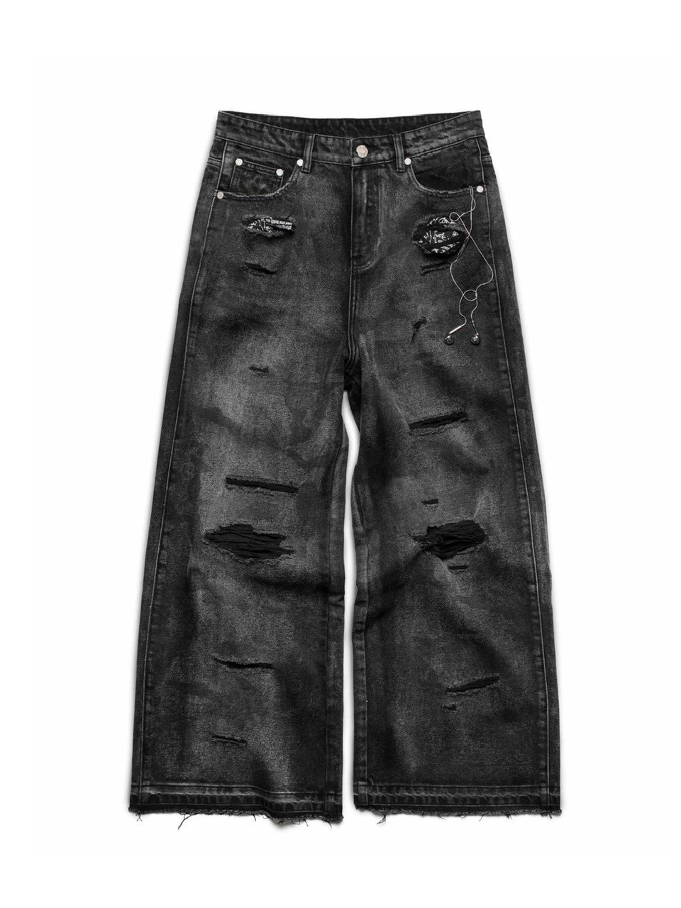 RACER WORLDWIDE ダメージデニム 28 RACER WORLDWIDE ダメージデニム 28 RACER WORLDWIDE© (レーサー