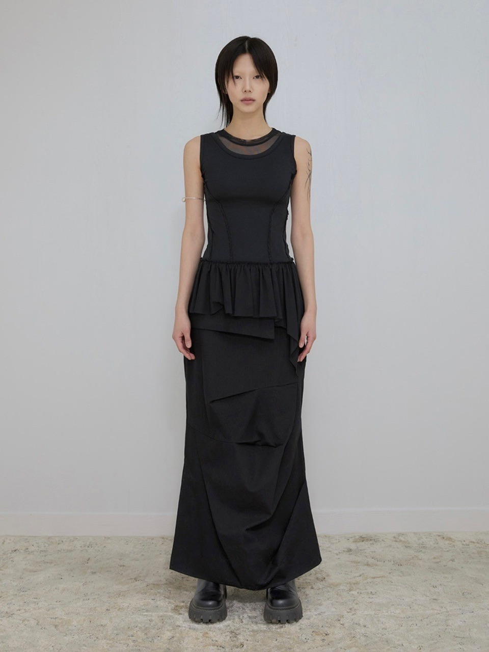 Tシャツ・カットソー FLARE UP Layered Lace Frill Sleeveless 5BJH1204 FLAREUP】Layered Lace Frill Sleeveless | OUR BRAND,FLAREUP