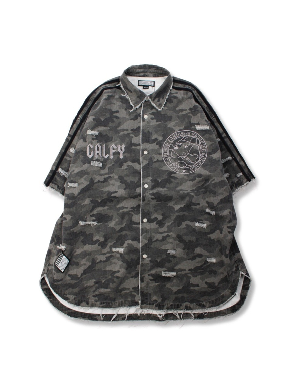 GALFY】カモフラかも？ボロボロシャツ | OUR BRAND,GALFY | PRESSING