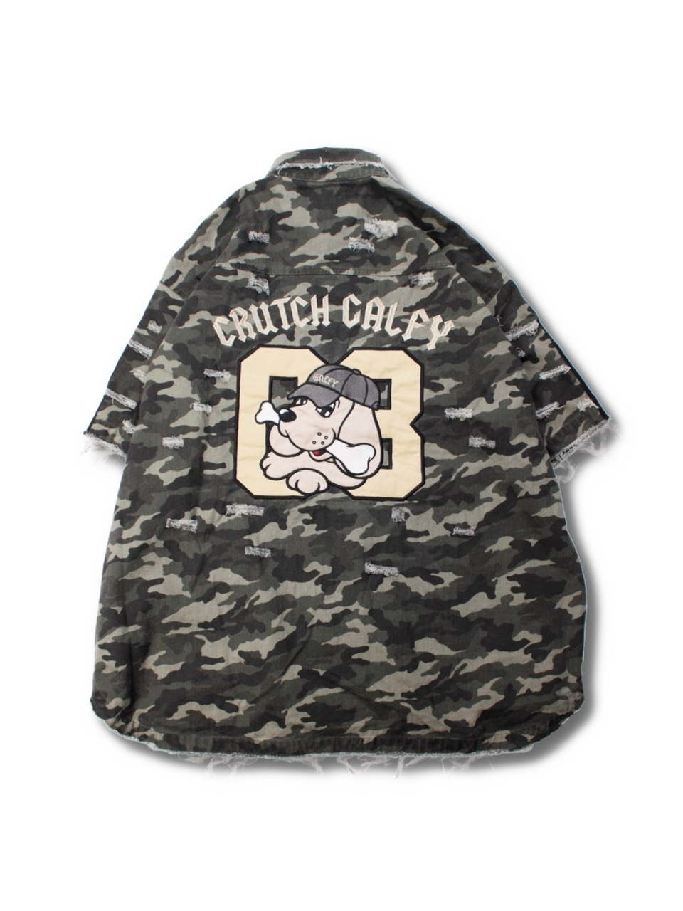 GALFY】カモフラかも？ボロボロシャツ | OUR BRAND,GALFY | PRESSING