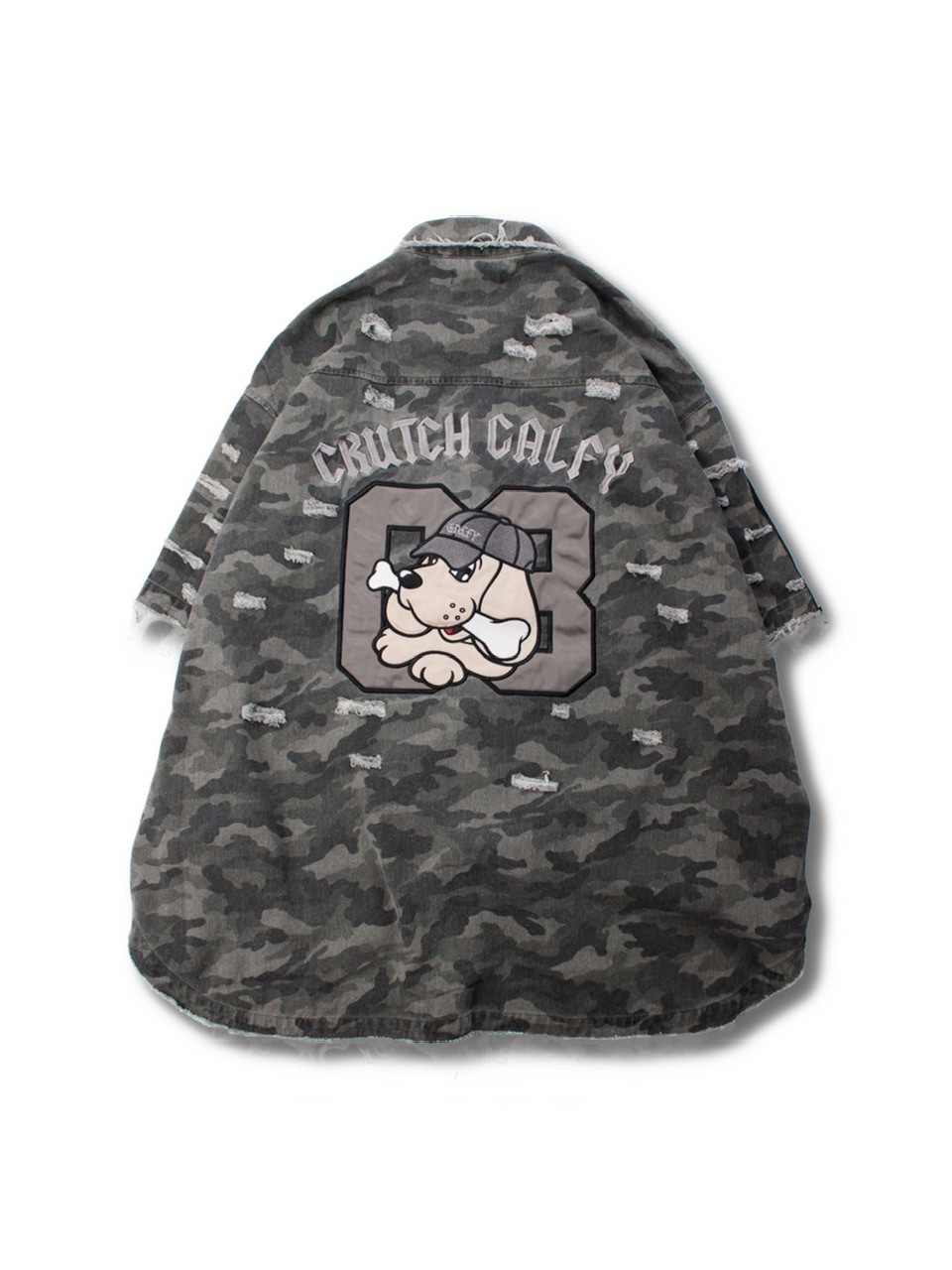 GALFY】カモフラかも？ボロボロシャツ | OUR BRAND,GALFY | PRESSING