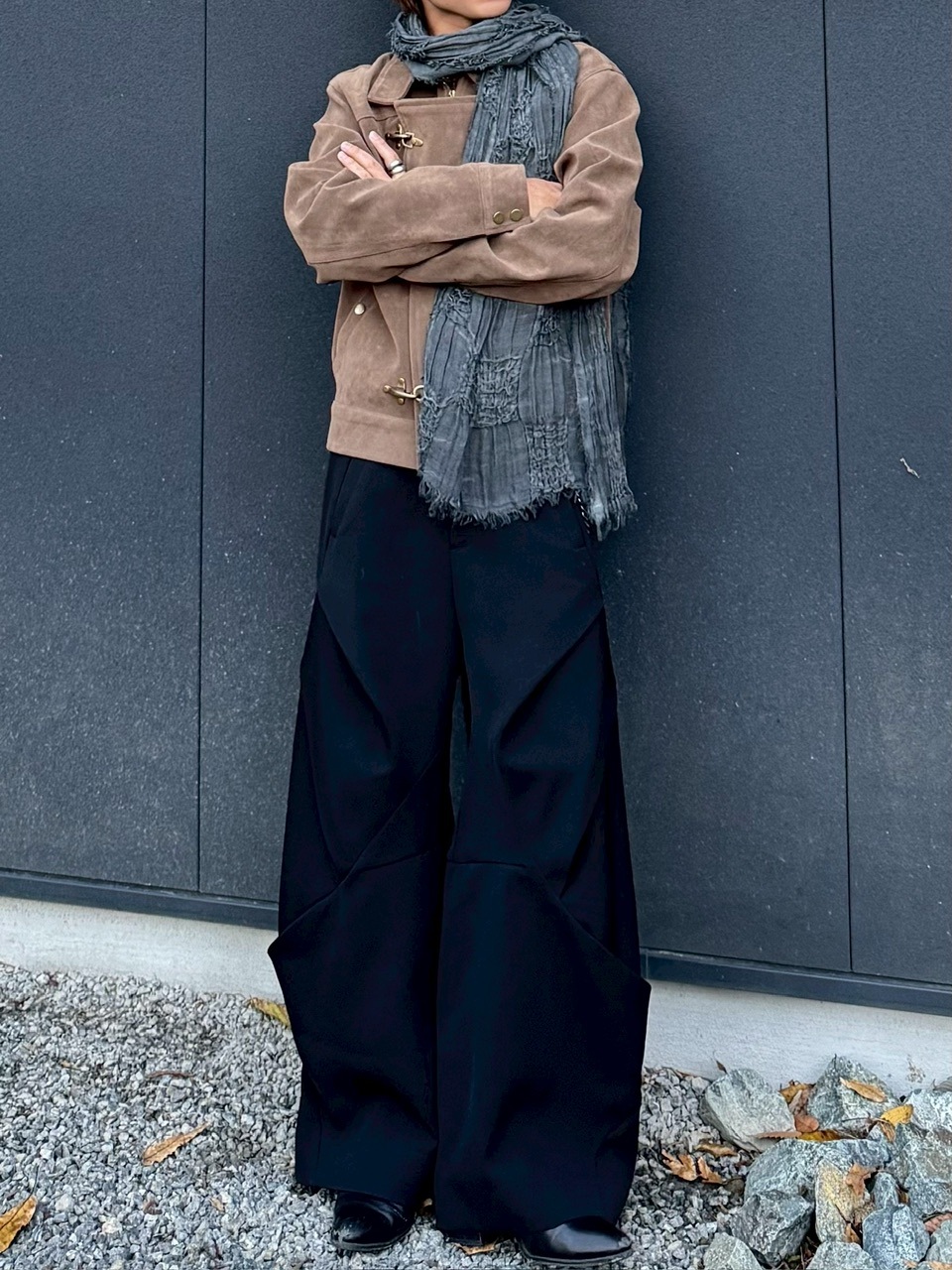 受注制【RENOL】fireman suede jacket (2color)