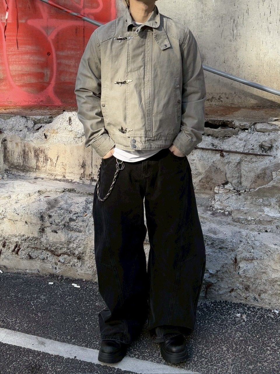 受注制【youll】fireman design jacket (2color)