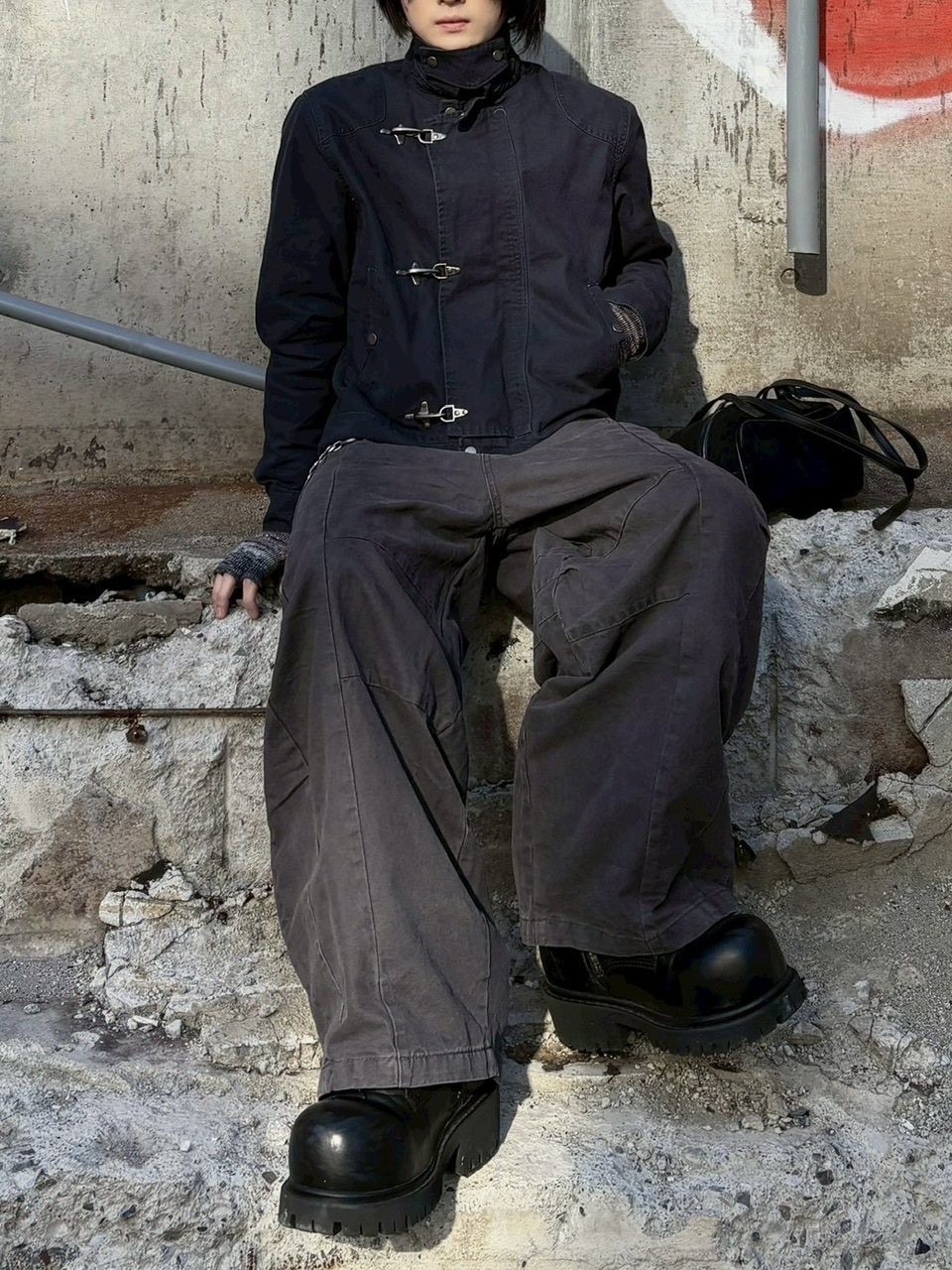 受注制【youll】fireman design jacket (2color)