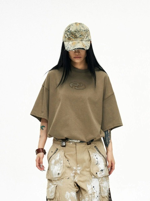 PERSONSOUL*日本未入荷 ベーシックロゴ Tシャツ PERSONSOUL】Logo Embroidered Basic T-shirt | OUR BRAND