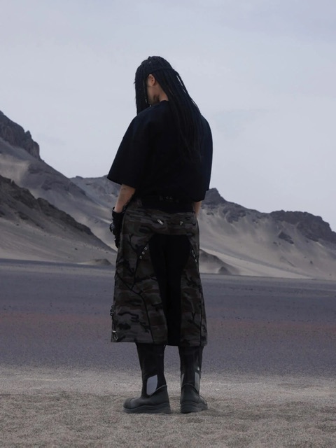 PERSONSOUL】Logo Embroidered Basic T-shirt | OUR BRAND