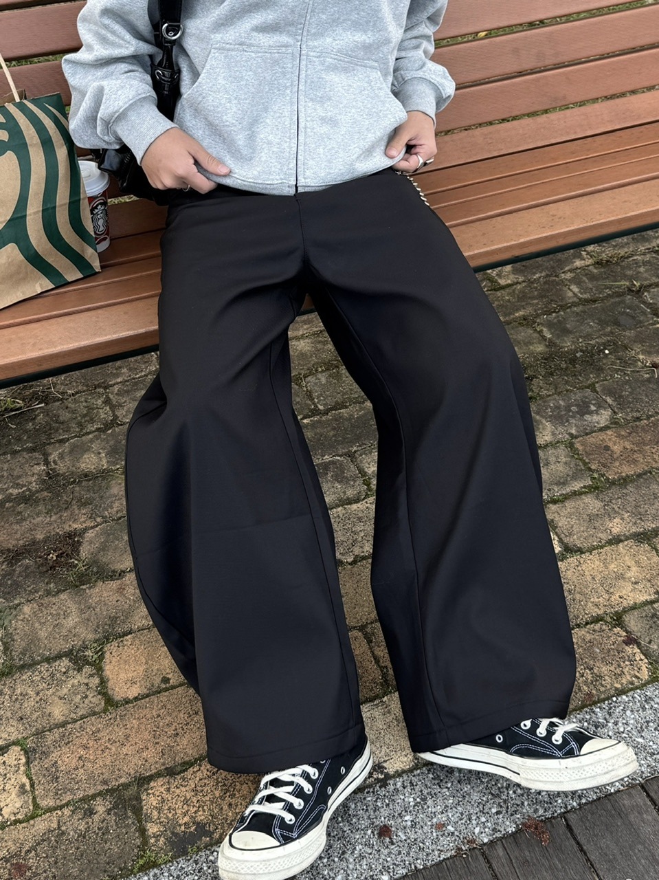 【YOURNUS】Retino Balloon Wide Pants 受注制【RENOL】balloon wide slacks | OUR BRAND,RENOL