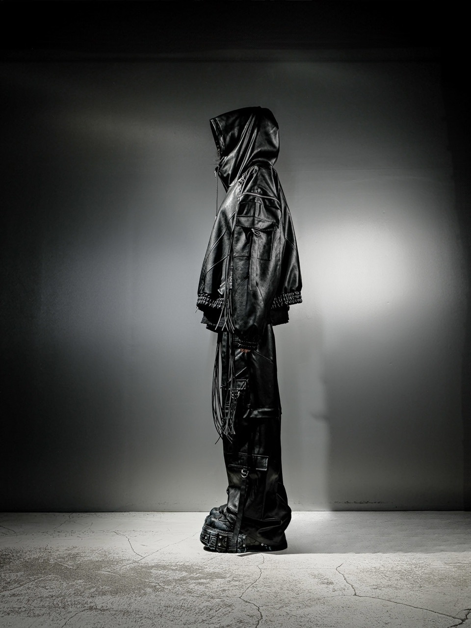 DIG YOUR OWN GRAVE ジップトップス 1/2 20:00再入荷【DIG YOUR OWN GRAVE】FUR ZIP HOODY (3color