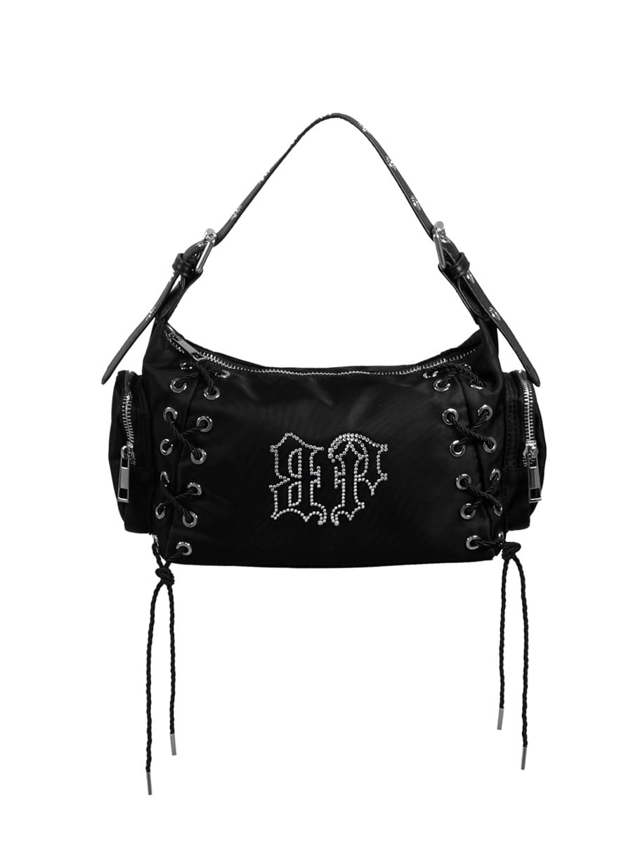 ●BLACKPURPLE● Glow Corset Bag_BLACK BLACK PURPLE】Glow Corset Bag | OUR BRAND,BLACK PURPLE